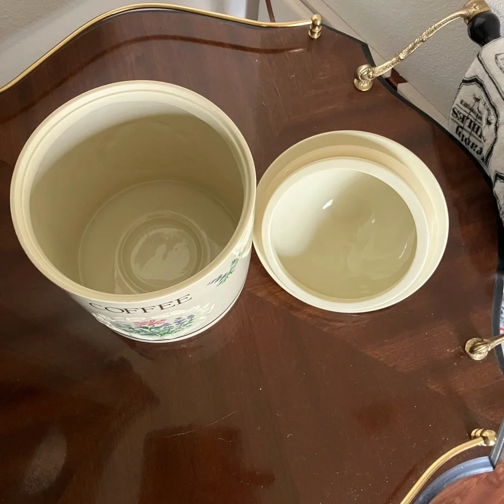 Vintage Lenox Coffee Canister - Picture 6 of 7